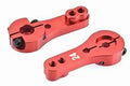 Apex RC Products 24T Hitec Red Aluminum Dual Clamping Servo Horn