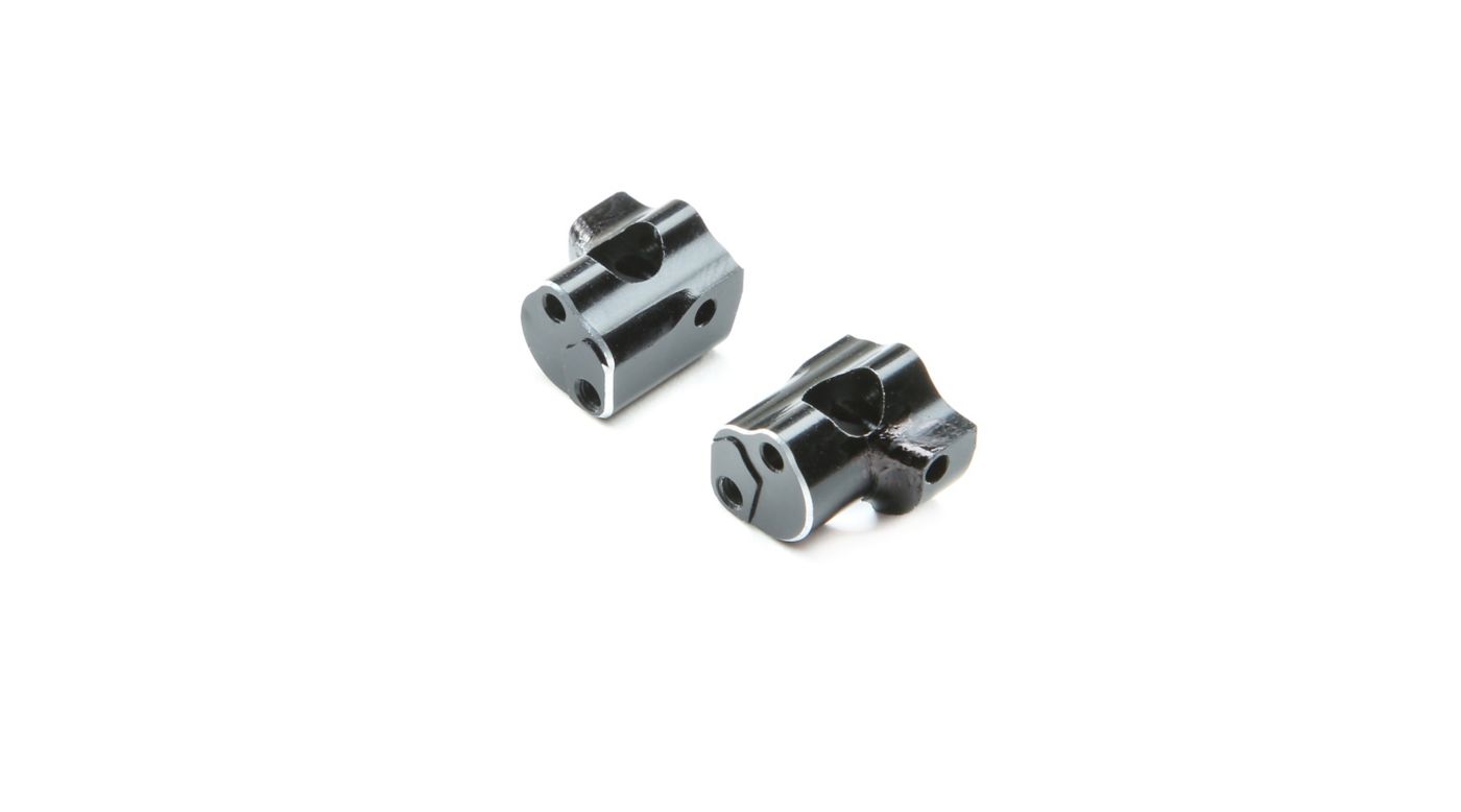 Caster Block, 0 Degree, L/R, Aluminum: Mini-T 2.0
