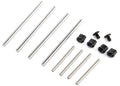 Suspension pin set, complete (front & rear) / hardware