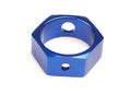 Brake Adapter, Hex Blue: TMX.15,2.5,3.3