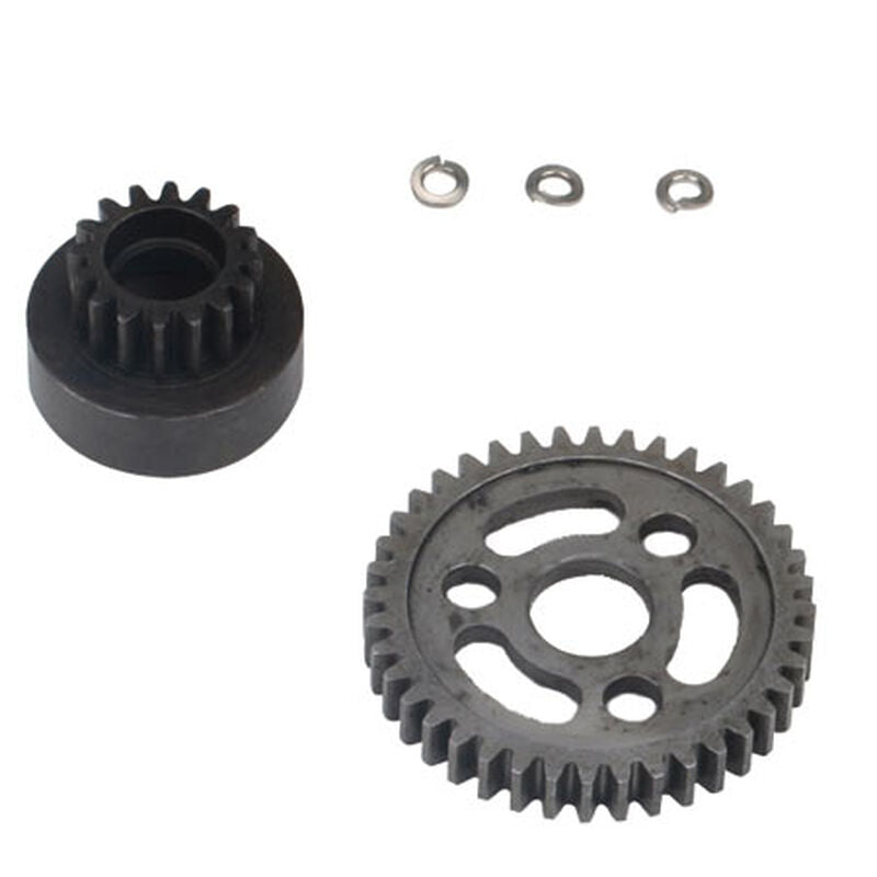 8038 Clutch Bell Xtra-Hard 15T & 38T Spur Revo