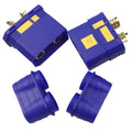 QS8 Antispark male and female plug set Blue