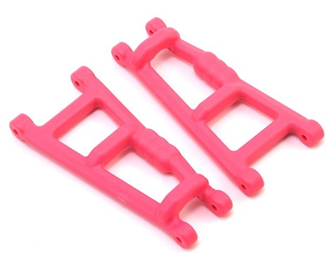 Rear A-Arms, Pink, for Traxxas Electric Rustler and Stampede