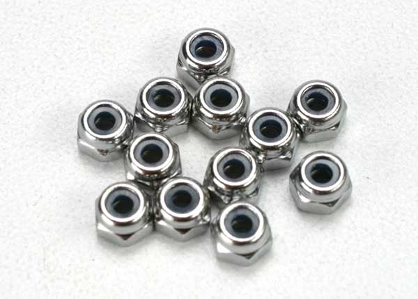 5158 2.5 MM NYLON LOCKING NUTS (12) REVO