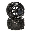 STAKKER MT 2.8 Mounted F/R C2 14mm Black (2)