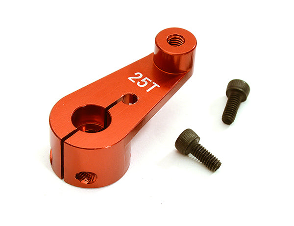 Billet Machined 25T Servo Arm for Arrma 1/8 Kraton 6S BLX C28808RED
