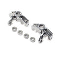 Front Spindle Set, Aluminum (L/R): Super Rock Rey