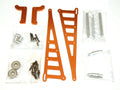 CNC Machined Aluminum Wheelie Bar Kit, for DR10, Orange