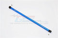GPM RACING TRAXXAS SLASH 4X4 LCG BLUE ALUMINIUM MAIN DRIVESHAFT W/ HARD STEEL ENDS SLA025LCG-B