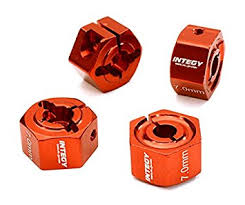 12mm Hex Wheel (4) Hub 7mm Thick