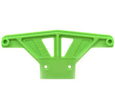 81164 Front Wide Bumper Green Traxxas