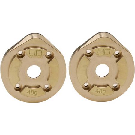 HRAAUTB21CH  Brass Currie F9 Portal Steering Knuckle Caps: UTB