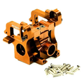 Billet Machined Gearbox Assembly for HPI 1/8 Savage XL & X 4.6 RTR Monster Truck T6923ORANGE