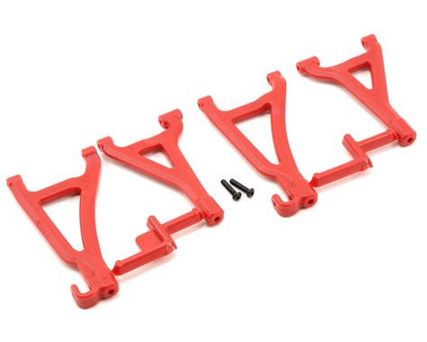 80699 FRONT UP/LOW A-ARMS RED