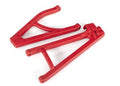 Suspension arms, red, rear (right), heavy duty, adjustable wheelbase (upper (1)/ lower (1))