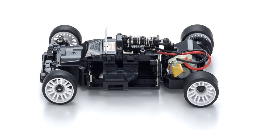 MINI-Z RWD McLaren P1™ GTR Silver/Orange Readyset RTR 32324SO