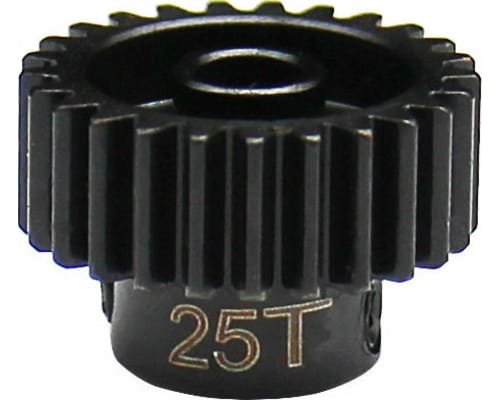25t 0.5 mod hardened steel pinion gear 1/8 bore