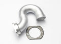 EXHAUST HEADER TUBULAR ALUM