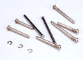 4838 Suspension screw pin set, hardened steel (hex drive)