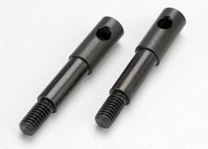 FRONT WHEEL SPINDLES LEFT & RIGHT (2) JATO