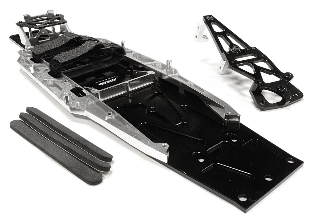 C26146SILVER Complete LCG Chassis Conv Kit 1/10 Slash