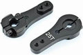 Apex RC Products 25T Futaba Black Aluminum Dual Clamping Servo Horn