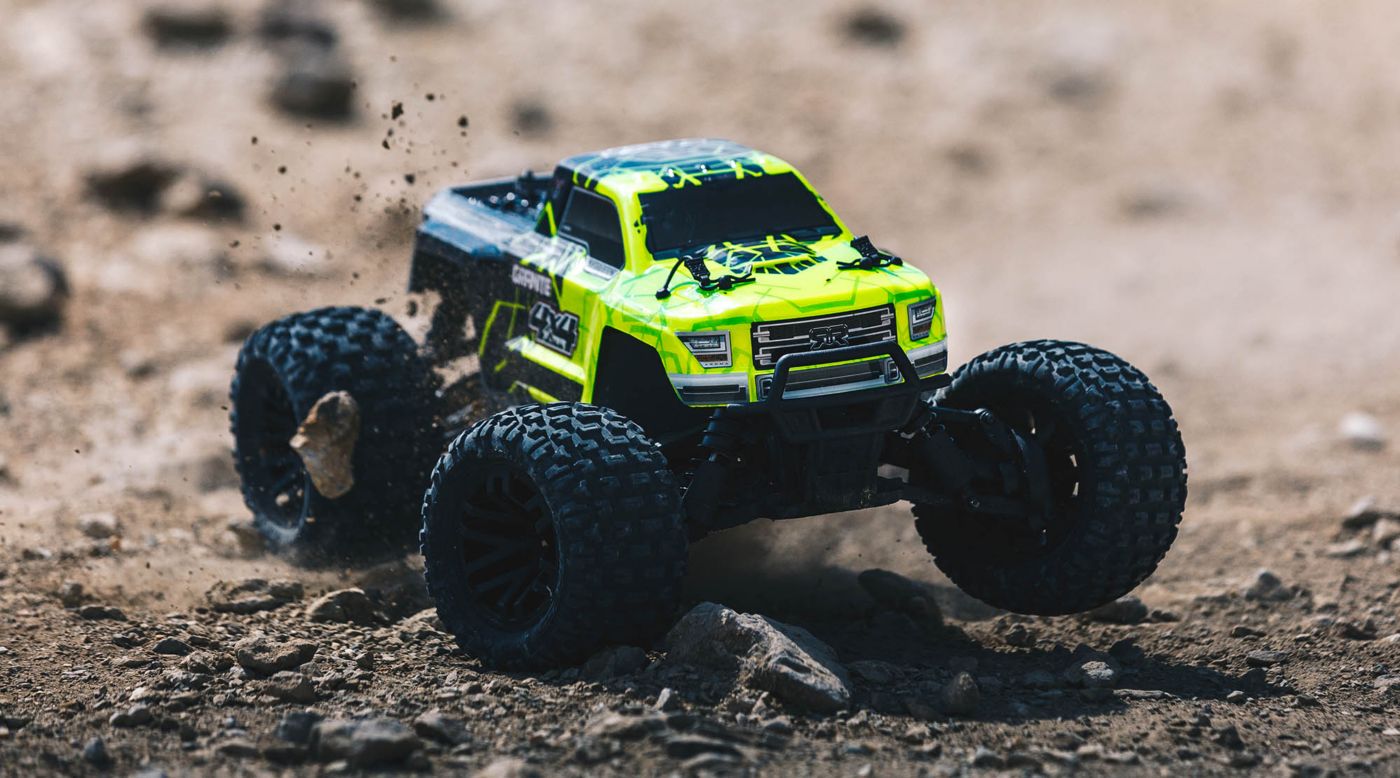 1/10 Granite Mega 4x4 Brushed 4WD MT Green/Black