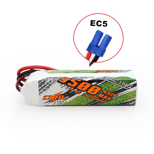 9500MAH 14.8V 4S 90C LIPO BATTERY "may not have ec5"