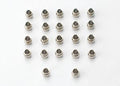 7028X Hollow Balls Steel Machined