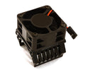 36mm Motor Heatsink+40x40mm Cooling Fan 16k rpm for Most 1/10 On-Road & Off-Road C28597BLACK