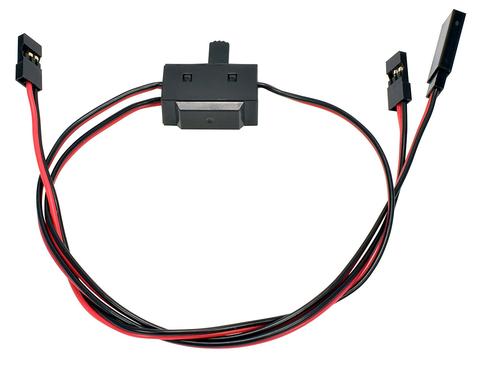 Apex RC Products JR Style 3 Way On/Off Switch W/ Charge Lead