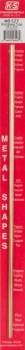 (1)1/8X12"ROUND BRASS TUBE