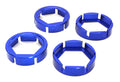 Billet Machined Wheel Hex Outer Reinforcement Ring Set(4) for Traxxas X-Maxx 4X4 C27098BLUE