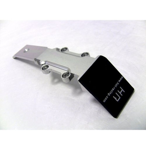 VXS331F08 Aluminum Front Skid Plate Mini Bumper Silver