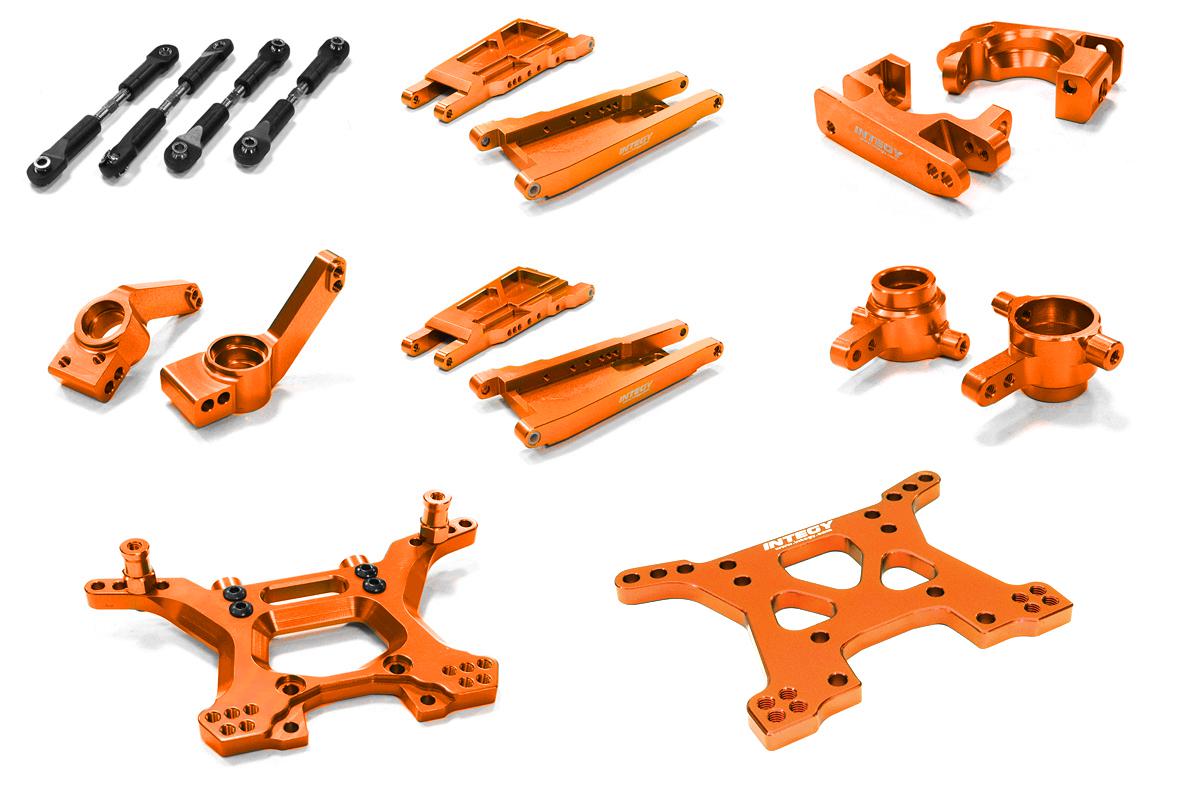 Billet Machined Stage 1 Suspension Kit for Traxxas 1/10 Slash 4X4 LCG
