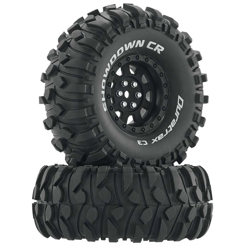 Showdown CR C3 Mounted 1.9" Crawler Black (2)