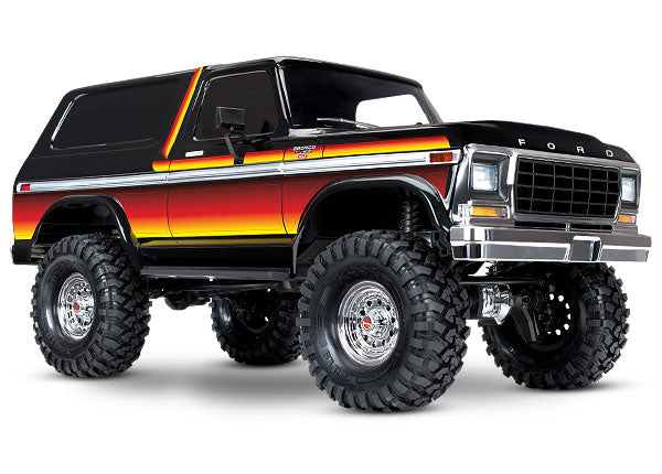 82046-4 - TRX-4® Scale and Trail™ Crawler with 1979 Ford Bronco Body: 1/10 Scale 4WD Electric Truck. Ready-to-Drive® with TQi Traxxas Link™ Enabled 2.4GHz Radio System, XL-5 HV ESC (Grd Ship APPLIED. Lower 48)