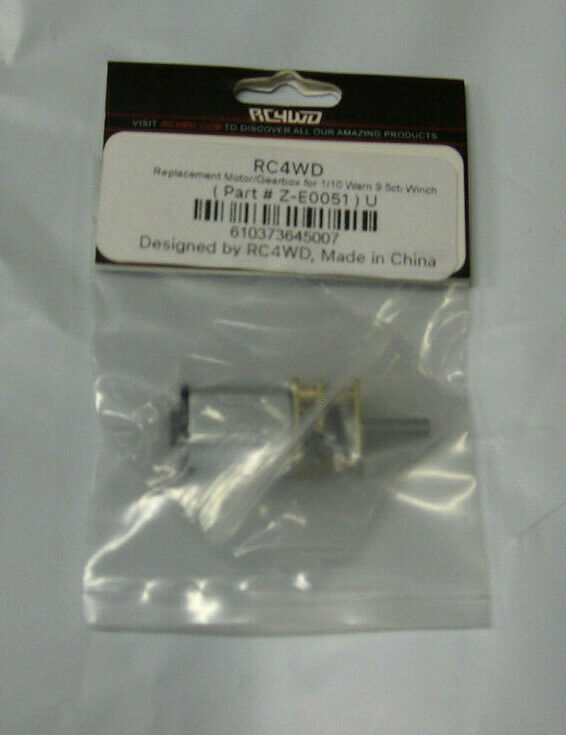 Replacement Motor/Gearbox 1/10 Warn 9.5cti Winch