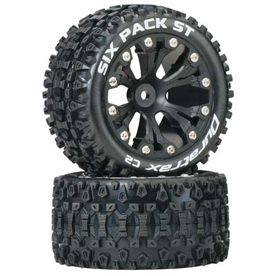 Sixpack ST 2.8" Truck 2WD Mntd Rear C2 Blk (2)