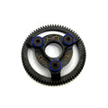 Steel 76T 48P Spur Gear Slash, Blue