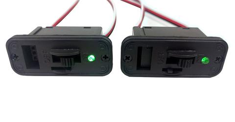 Apex RC Products Futaba Style HD On/Off Switch W/ LED +Charge Port