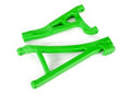 Suspension arms, green, front (right), heavy duty (upper (1)/ lower (1))