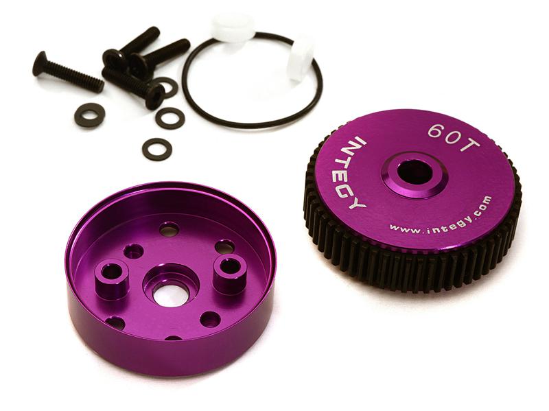 Alloy Diff Housing for 1/10 Slash 2WD, Stampede 2WD, Rustler 2WD, Bandit & Bigfoot C28187PURPLE