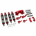 XPTE929P02 This is the optional Xspede Hop Up Suspension Kit in Red for the 1/10 scale Traxxas Bandit. Stampede Rustler Slash 2WD FEATURES CNC machine from Billet aluminum construction, Anodized Red in color Replaces stock Plastic suspension components IN
