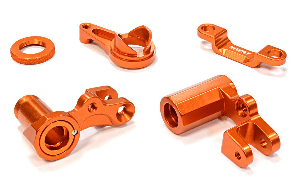 C25811ORANGE Steering Bell Crank 1/10 Telluride 4x4