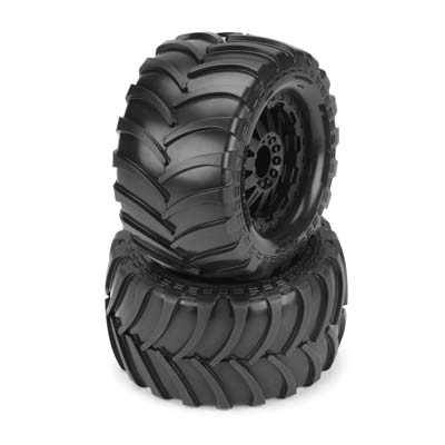 10129-14 Destroyer 2.8" All Terrain Tires Mnt Blk Wheel