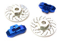 Realistic Alloy Rear Brake Disc (2) for Traxxas 1/10 4-Tec 2.0 C28425BLUE