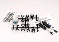 3760 - Ultra Shocks (black) (long) (complete w/ spring pre-load spacers & springs) (front) (2)