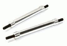 Billet Machined 55mm Aluminum Linkages (2) M3 Threaded for 1/10 Scale Crawler
