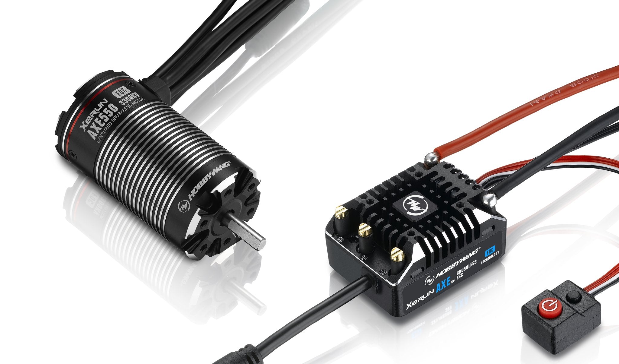 XERUN AXE 540-FOC 2300KV Motor and AXE FOC ESC (v1.1) - Combo